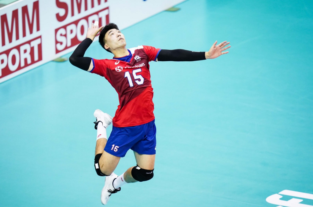 Korean men's volleyball team