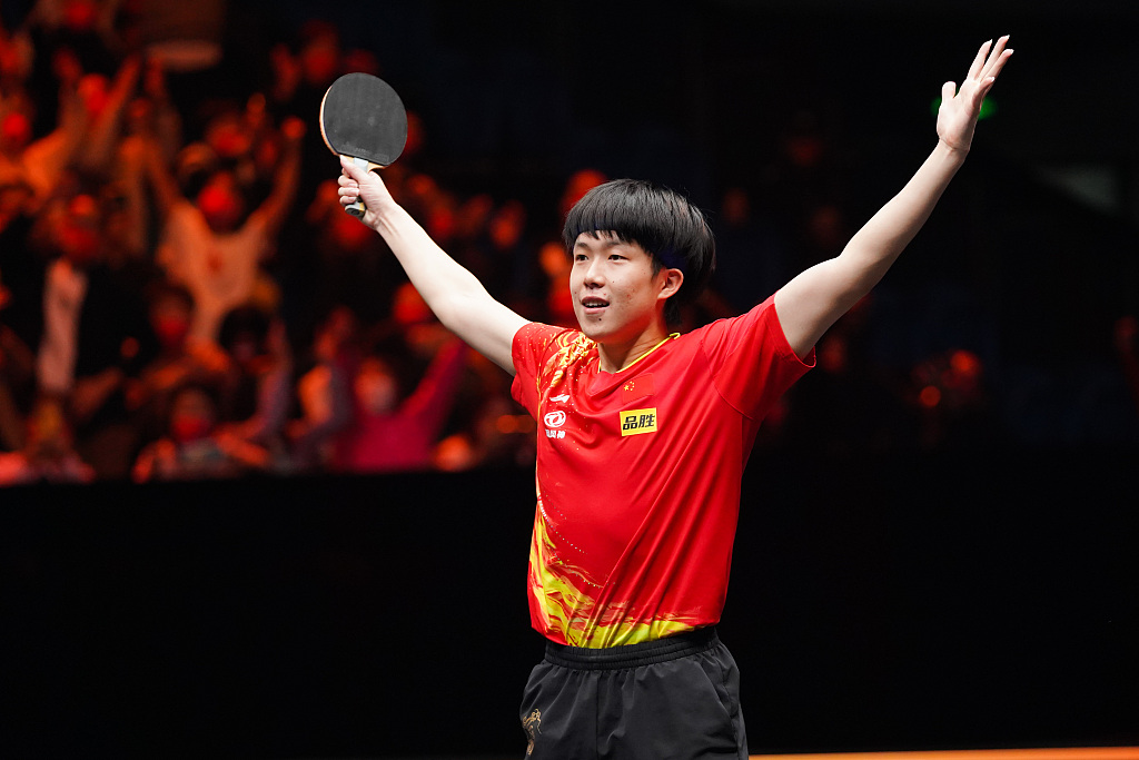 Wang Chuqin Men's World No.1 in Table Tennis