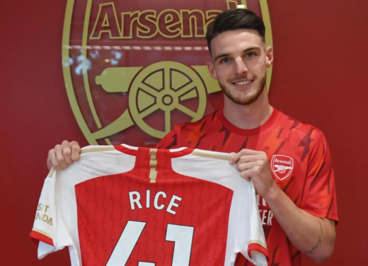 Arsenal sign England midfielder from West Ham