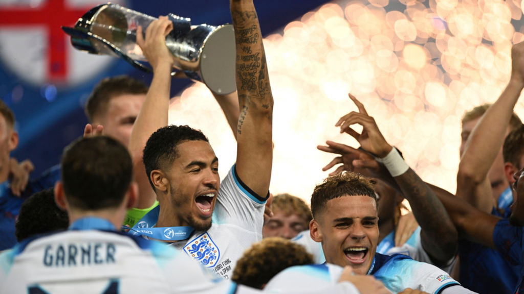 England win the UEFA European U21 Championship