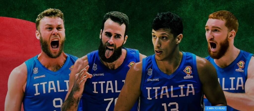 Italy national team - participant of FIBA Basketball World Cup 2023.