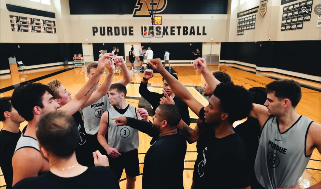 Purdue basketball team.