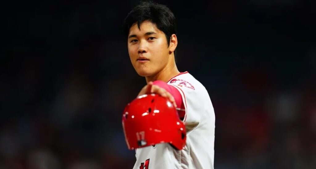 Shohei Ohtani, the renowned Los Angeles Angels player.