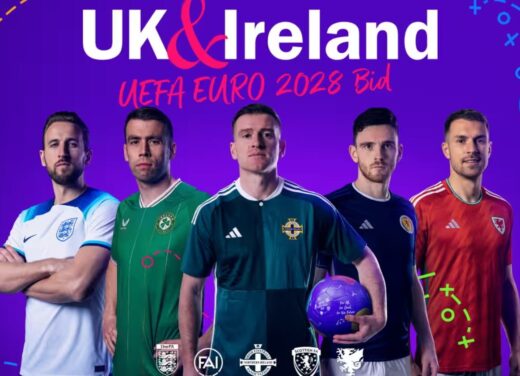 UK-Ireland’s 2028 Euro Bid Strengthens as Italy-Turkey Focus on 2032