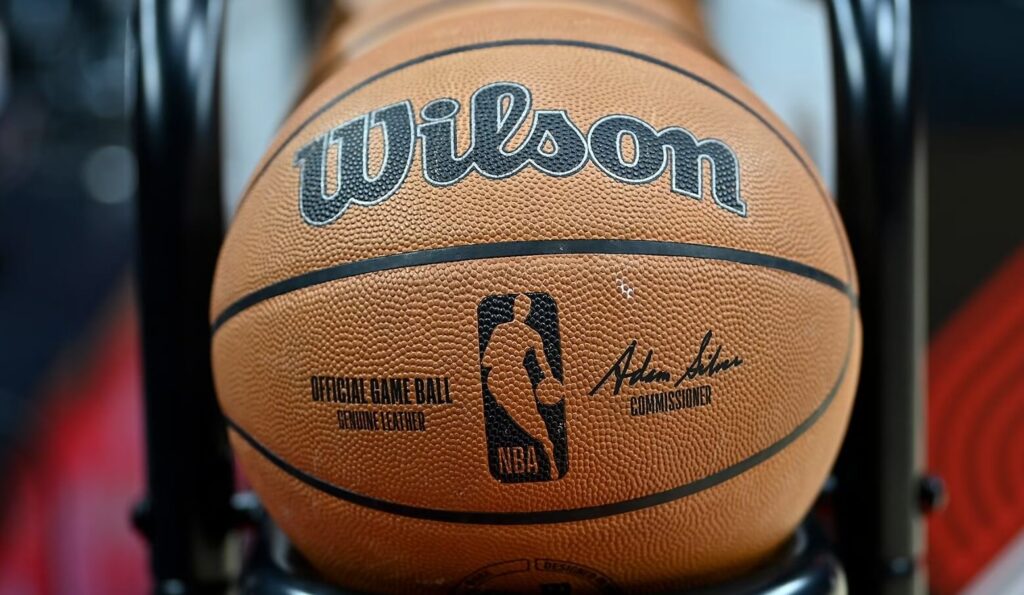 Official game ball NBA.