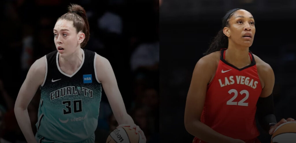 Breanna Stewart and A'ja Wilson: Recognized as the Players of the Month for July.