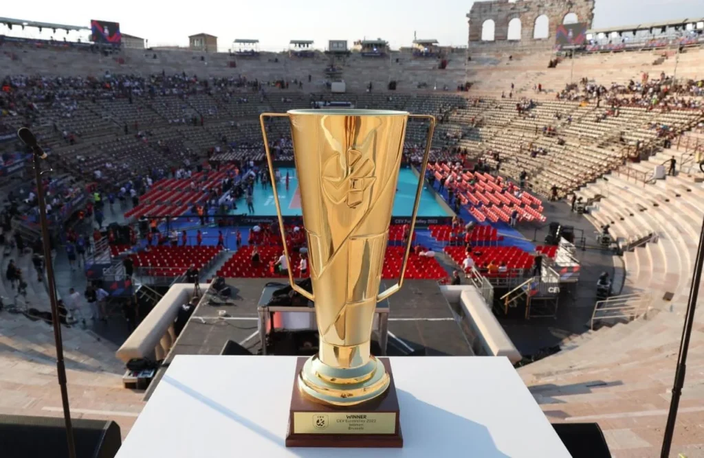 The ultimate prize: EuroVolley 2023 Championship Cup.