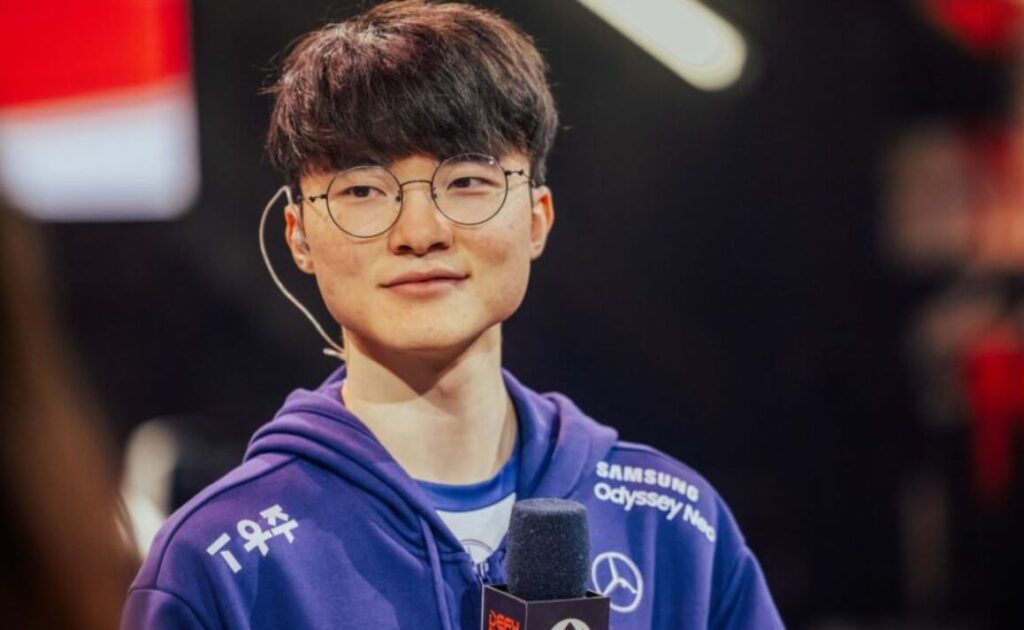 Faker, a celebrated figure in esports, returning to competitive play in LCK Summer 2023.