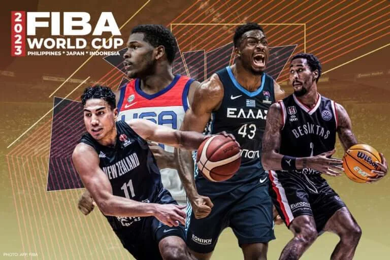 In the FIBA World Cup, Group C is composed of teams from the USA, Greece, New Zealand, and Jordan.