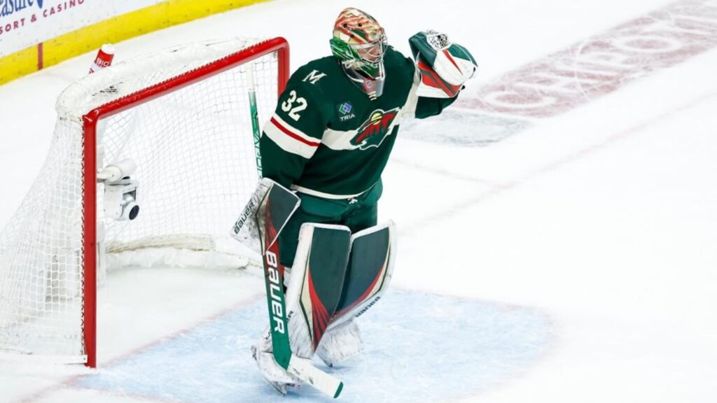 Gustavsson has a three-year plan to become Wild's primary goalie.