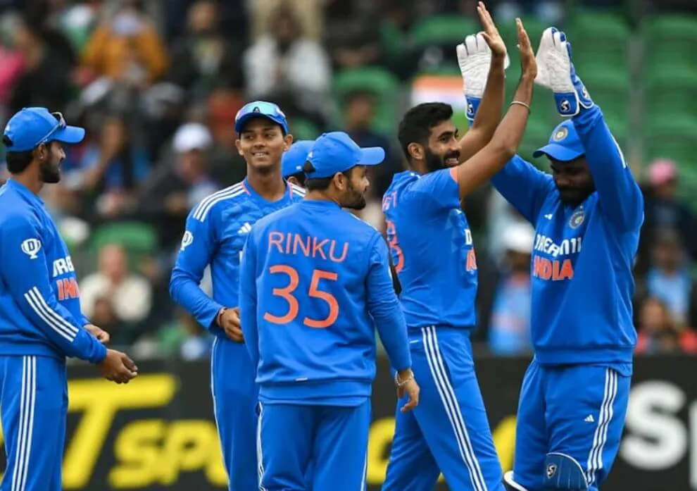 India takes a 1-0 lead in the three-match series against Ireland.