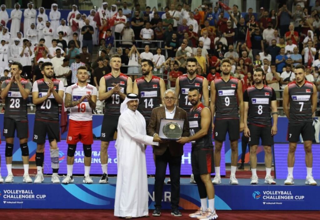 Türkiye attains the dream win in the Challenger Cup held in Doha.