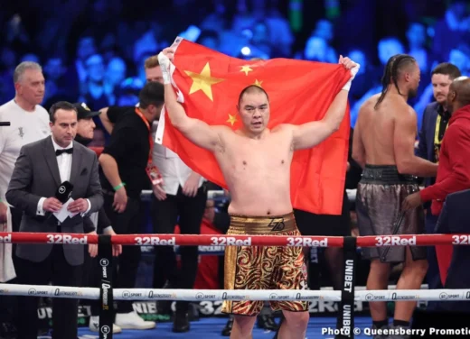 O caminho para a glória de Zhilei Zhang: da revanche de Joe Joyce a um possível confronto com Tyson Fury