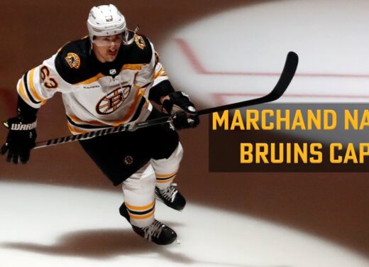 Marchando para frente: Brad Marchand dirige o leme como o 27º capitão do Boston Bruins