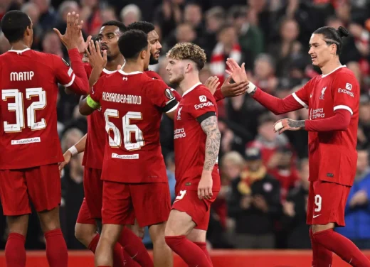 O triunfo retumbante do Liverpool: Gravenberch lidera o ataque