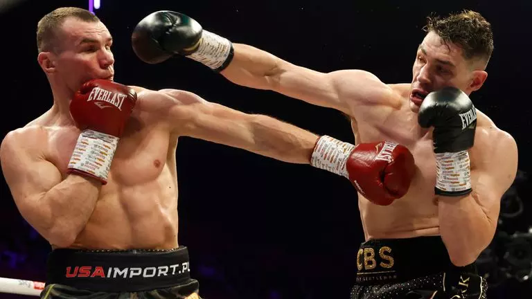 Chris Billam-Smith retains world title in desperate battle with Mateusz