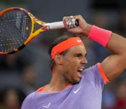 Nadal Fights Back to Reach Second Round in Rome