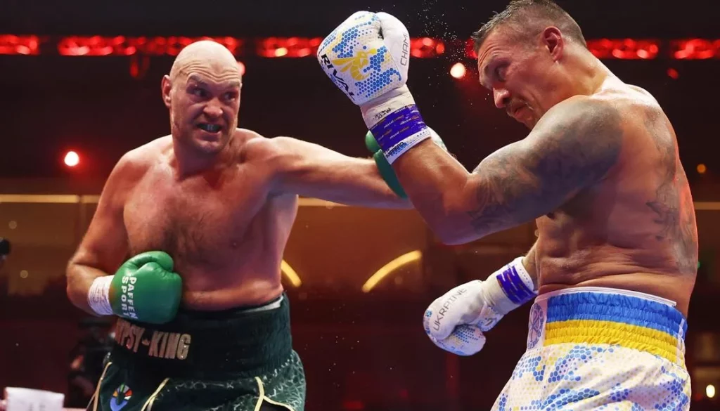 Scheduled Rematch: Tyson Fury vs. Oleksandr Usyk
