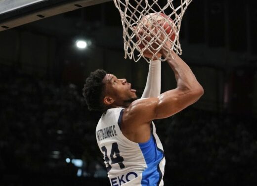 Giannis Antetokounmpo’s Heroics Propel Greece to Olympic Qualifying Final