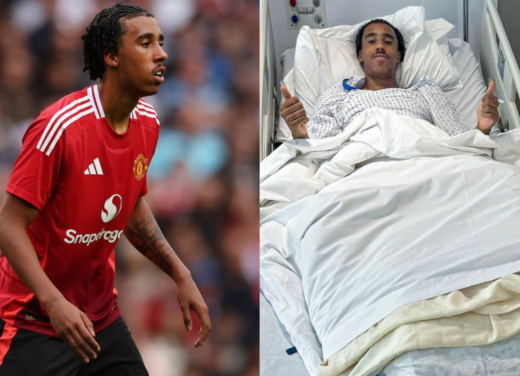 Leny Yoro Provides Injury Update to Man United Fans