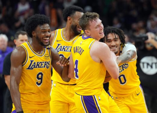 Dalton Knecht Scores 35 Points in Lakers’ OT Win Against Suns