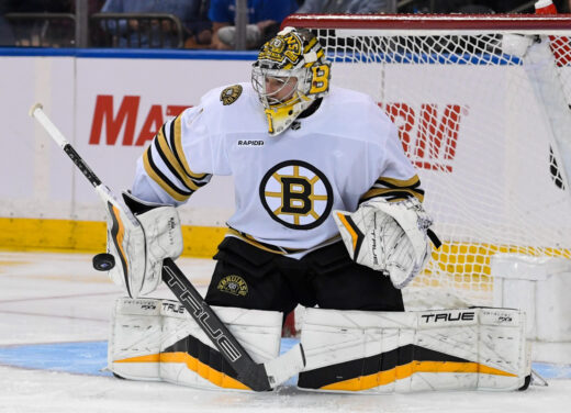 Swayman Could Start for Bruins in Season Opener