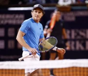 Diego Forlan Makes Challenging Tennis Debut at Uruguay Open