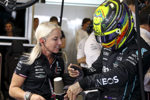 Angela Cullen Reunites with Lewis Hamilton at Project 44