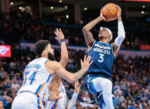 Kemenangan Epik Timberwolves 131-128 atas Thunder