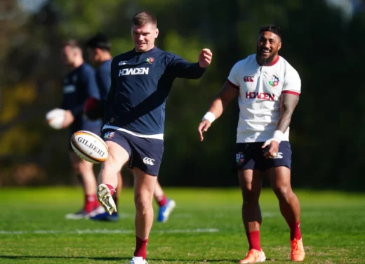 Owen Farrell Named on Bench for Lions’ Second Test Against Australia