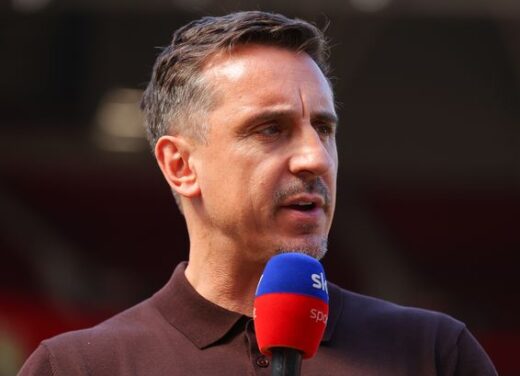 Gary Neville’s Liverpool claim after Arsenal’s late winner in Premier League title race