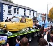 Ricky Hatton funeral draws huge crowds at Manchester Cathedral