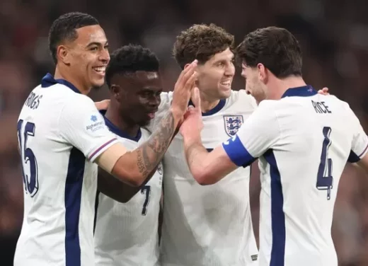 England 3 to 0 Wales as Rogers Watkins and Saka strike early