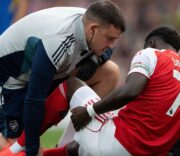 Saka calms injury concern after England strike as Arsenal eye Spurs