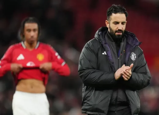 Amorim Expresses Frustration Over Manchester United’s Lack of Readiness After Defeat to Reduced Everton