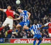 Arsenal defeat Brighton to extend lead at top of Premier League