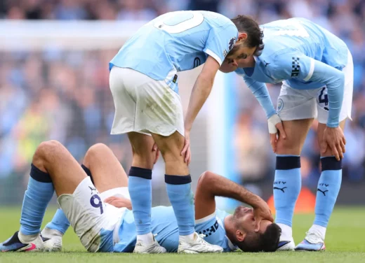Rodri injury setback gives Man City a fresh problem in title race