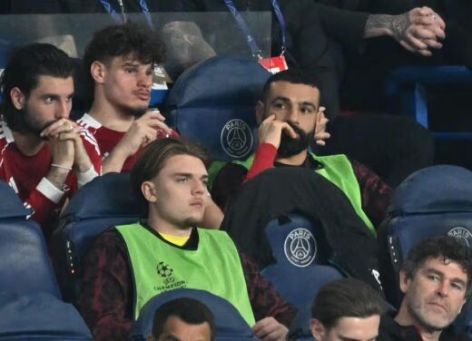 Arne Slot explains Salah decision after Liverpool fall flat against PSG