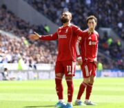 Robertson relishes emotional finish to his last Merseyside derby