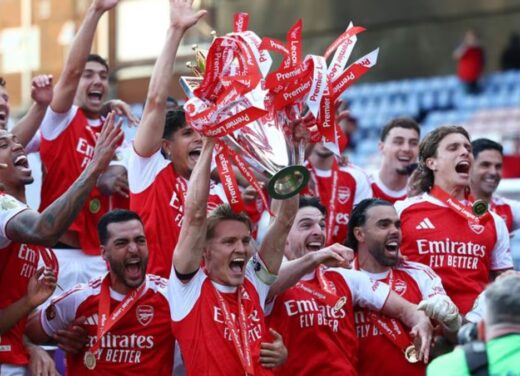 Arsenal receive major praise after Premier League triumph