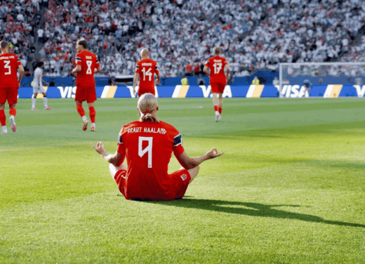 Haaland scores twice as Norway beat Iraq in World Cup opener