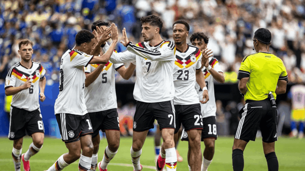 Germany hits seven against Curaçao as Netherlands and Japan share points